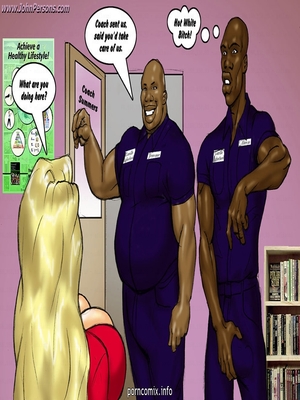 8muses Interracial Comics 2 Hot Blonde Hunt For Big Black Cocks image 20 