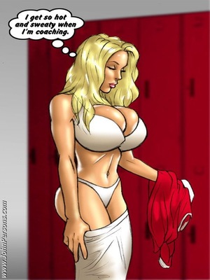 8muses Interracial Comics 2 Hot Blondes Bet On Big Black Cocks image 27 