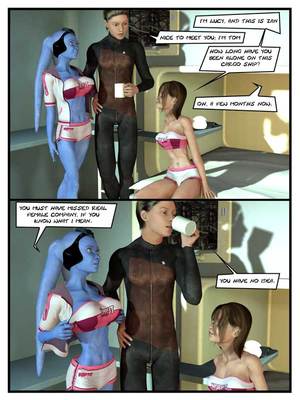 8muses 3D Porn Comics 3D- Spacey Trekky Time Tussle image 12 