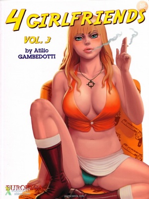 4 Girlfriends Vol 3- Atilio Gambedotti 8muses Adult Comics