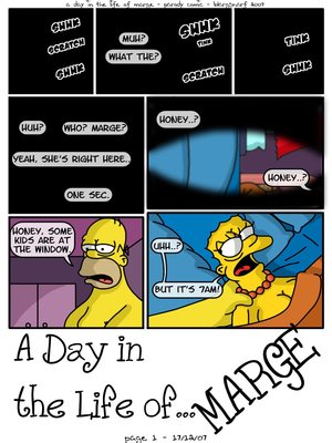 8muses  Comics A Day in Life of Marge (The Simpsons) image 02 