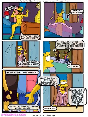 8muses  Comics A Day in Life of Marge (The Simpsons) image 03 