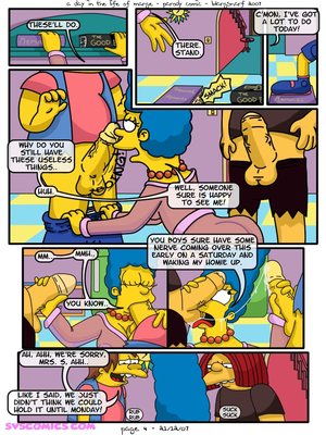 8muses  Comics A Day in Life of Marge (The Simpsons) image 05 