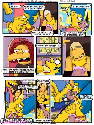 8muses  Comics A Day in Life of Marge (The Simpsons) image 06 