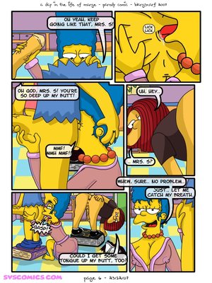 8muses  Comics A Day in Life of Marge (The Simpsons) image 07 