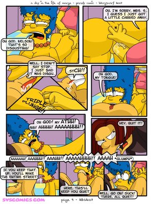 8muses  Comics A Day in Life of Marge (The Simpsons) image 10 