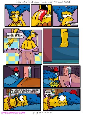 8muses  Comics A Day in Life of Marge (The Simpsons) image 15 