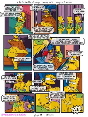 8muses  Comics A Day in Life of Marge (The Simpsons) image 16 