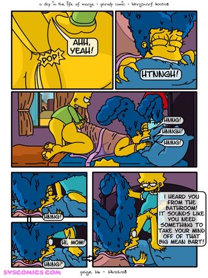8muses  Comics A Day in Life of Marge (The Simpsons) image 17 