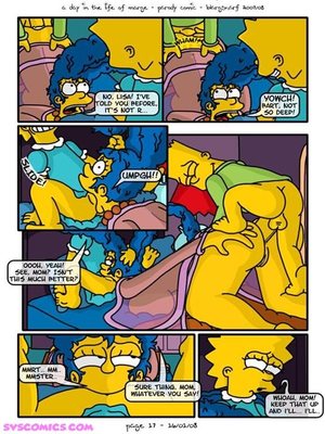 8muses  Comics A Day in Life of Marge (The Simpsons) image 18 