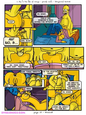 8muses  Comics A Day in Life of Marge (The Simpsons) image 20 