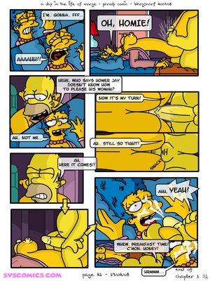 8muses  Comics A Day in Life of Marge (The Simpsons) image 22 