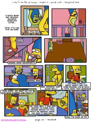8muses  Comics A Day in Life of Marge (The Simpsons) image 23 