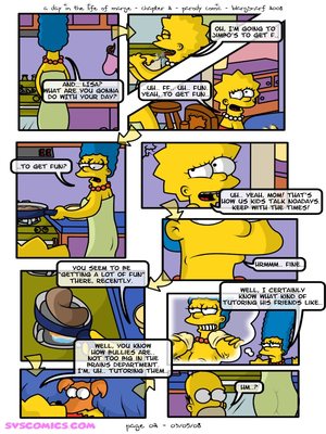 8muses  Comics A Day in Life of Marge (The Simpsons) image 24 