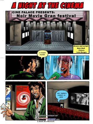 8muses Interracial Comics A Night At The Cinema image 02 