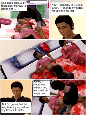 8muses 3D Porn Comics Adopted child’s love for his sister- Wolfyperv image 07 
