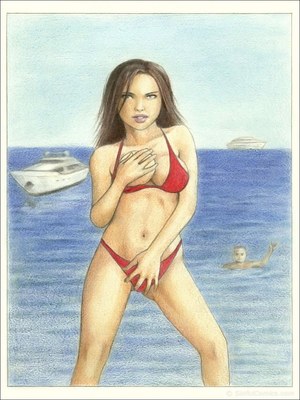 8muses Adult Comics Adriana Lima- Sexy photo shoot, Sinful image 03 