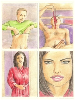 8muses Adult Comics Adriana Lima- Sexy photo shoot, Sinful image 13 