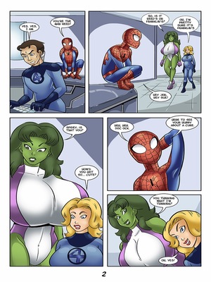 8muses  Comics Adventures of Young Spidey- Glassfish image 02 