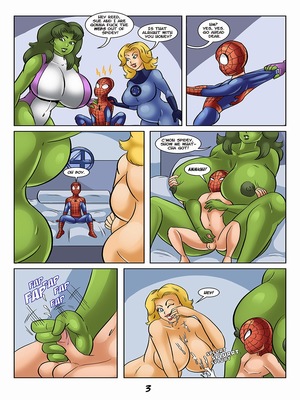 8muses  Comics Adventures of Young Spidey- Glassfish image 03 