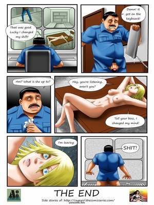 8muses Adult Comics Aftermath – Cagegirl 4-5 image 12 