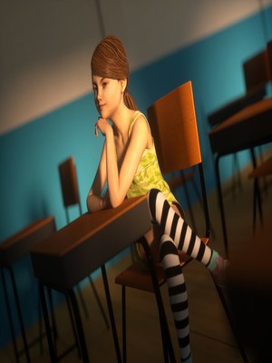 8muses 3D Porn Comics Afterschool Class- BadOnion image 03 