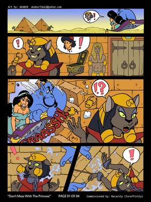 Aladdin- Don’t Mess With Princess,Akubar 8muses Adult Comics