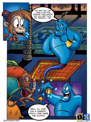 Aladdin- Incredible Transformation 8muses Adult Comics
