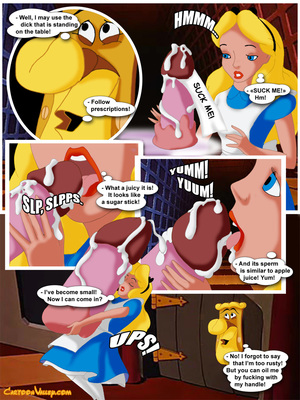 8muses Adult Comics Alice in Wonderfuckers Land image 13 