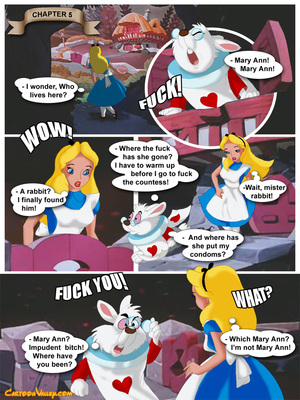 8muses Adult Comics Alice in Wonderfuckers Land image 33 