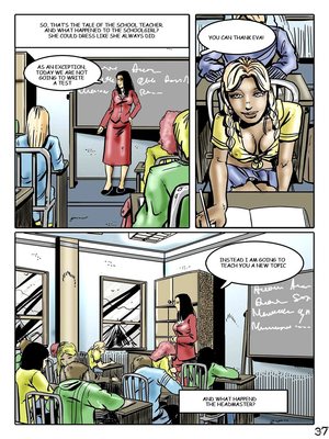 8muses Adult Comics AllPorn- Celestin-Sexy School Teacher image 37 