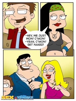 American Dad Steve Porn Comic - American Dad- Poker 8muses Comics - 8 Muses Sex Comics