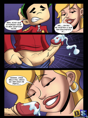 8muses Adult Comics American Dragon Jake Long- Drawn-Sex image 05 