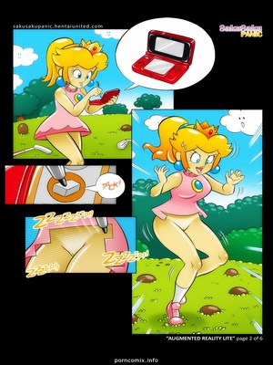 8muses Adult Comics Augmented Reality- Princess Peach image 02 