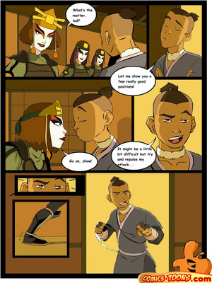 8muses Adult Comics Avatar Last Airbender- Sex in The School image 02 