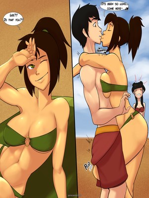 Avatar- The Last Airbender Beach Day 8muses Adult Comics