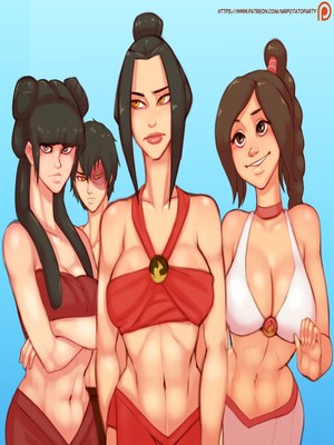8muses Adult Comics Avatar- The Last Airbender Beach Day image 05 
