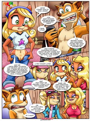 8muses Adult Comics Bandicoot Experience- Fur34 image 03 