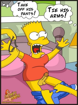 8muses Adult Comics Bart Entrapped- Simpsons image 07 