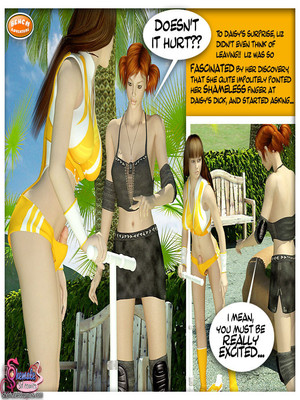 8muses 3D Porn Comics Bench Adventure – Shemale 3D Futanari image 06 