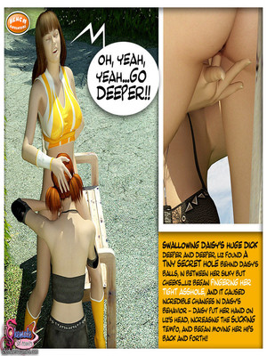 8muses 3D Porn Comics Bench Adventure – Shemale 3D Futanari image 14 