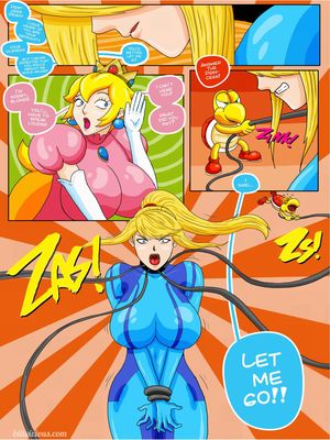 8muses Hentai-Manga Bill Vicious-Nintendo fantasies Peach X Samus image 10 