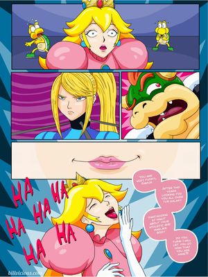 8muses Hentai-Manga Bill Vicious-Nintendo fantasies Peach X Samus image 11 