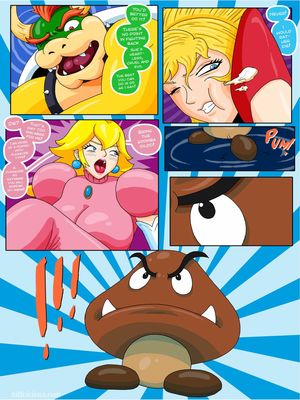 8muses Hentai-Manga Bill Vicious-Nintendo fantasies Peach X Samus image 14 