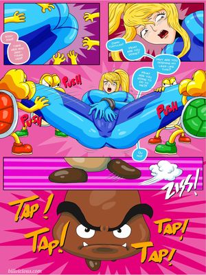8muses Hentai-Manga Bill Vicious-Nintendo fantasies Peach X Samus image 15 