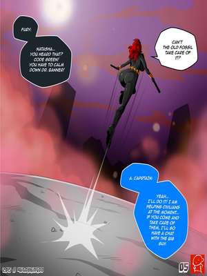 8muses Hentai-Manga Black Widow-  (Avengers) Witchking00 image 06 