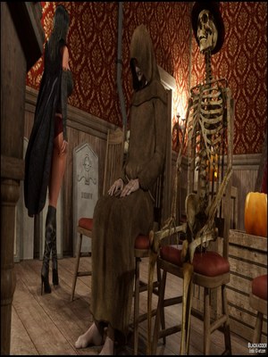 8muses 3D Porn Comics Blackadder- Halloween 2,3D sex image 04 