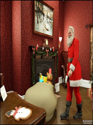 8muses 3D Porn Comics Blackadder- Santa is Cumming image 03 