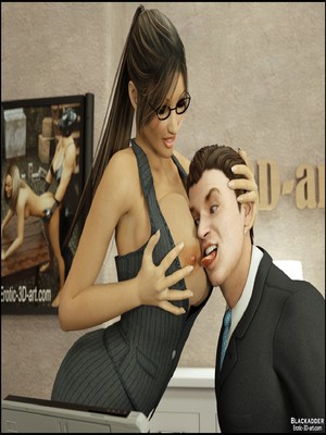 8muses 3D Porn Comics Blackadder- The Office image 15 