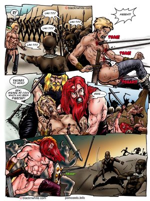 8muses Interracial Comics Blacknwhite – Cock Vikings image 03 